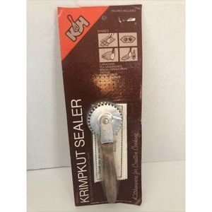 Vintage KRIMP KUT Sealer with Instructions New nOS Free Ship Excellent